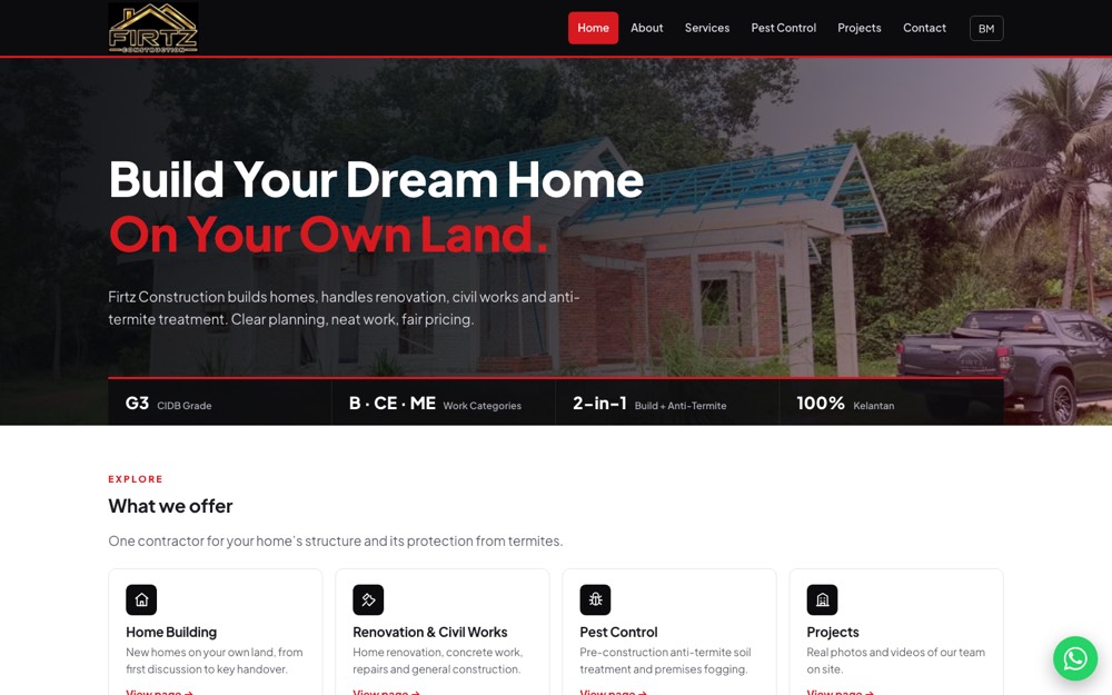 Laman Firtz Construction