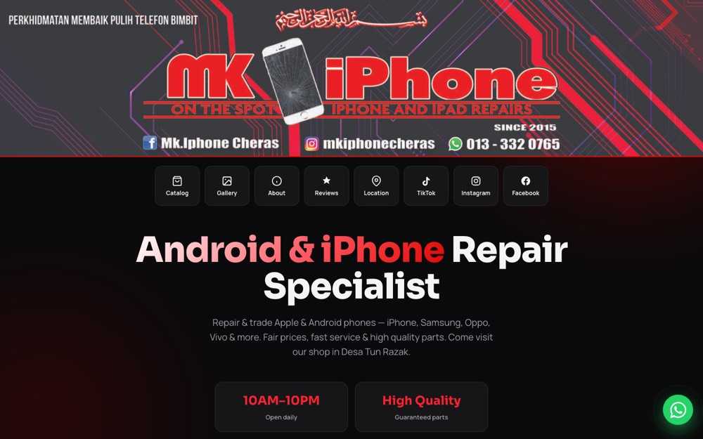 Laman MK iPhone Cheras